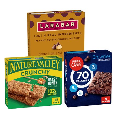 SAVE 50¢ on 2 General Mills Snack Bars