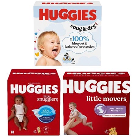 Save $1.00 on Huggies